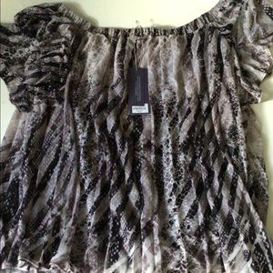 Jennifer Lopez Wild Zebra Print Top